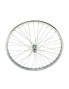 26 x 2.125 Steel Front Wheel W/Liner 36 Spoke 12g UCP 3/8...